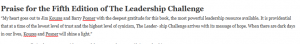 Praise for the Fifth Edition of The Leadership Challenge