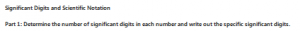 Write the numbers below in scientific notation, incorporating what you know about significant digits.