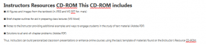 Instructors Resources CD-ROM This CD-ROM includes