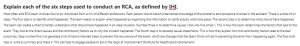 Explain each of the six steps used to conduct an RCA, as defined by IHI.