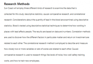 Research Methods