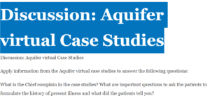 Aquifer virtual Case Studies