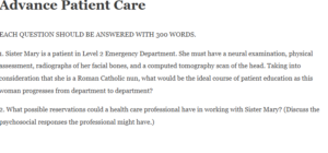 Advance Patient Care