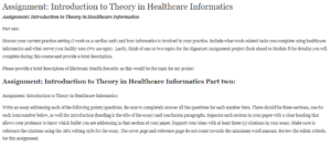 Introduction to Theory in Healthcare Informatics