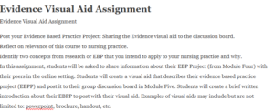 Evidence Visual Aid Assignment